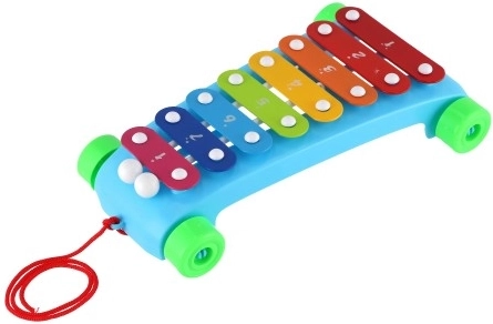 8 notes colorées pour les premières mélodies