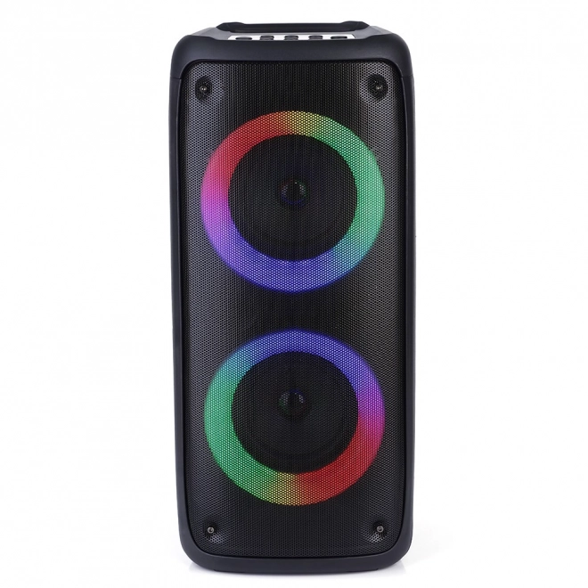 FUNBOX Haut-parleur BT MT3181 Bluetooth 5.0/TWS/MP3/MicroSD/USB/AUX/Égaliseur/Jack 6.3/RGB/USB-C/ RMS 40W/PMPO 1000W