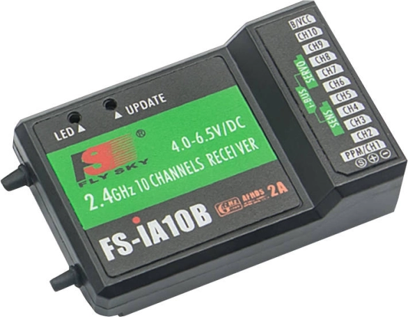 Récepteur RC FlySky 10 canaux 2,4 GHz AFHDS 2A
