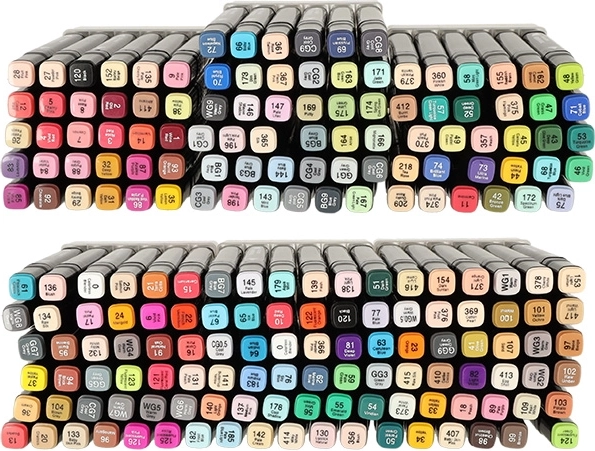 204 teintes pour une créativité sans limites