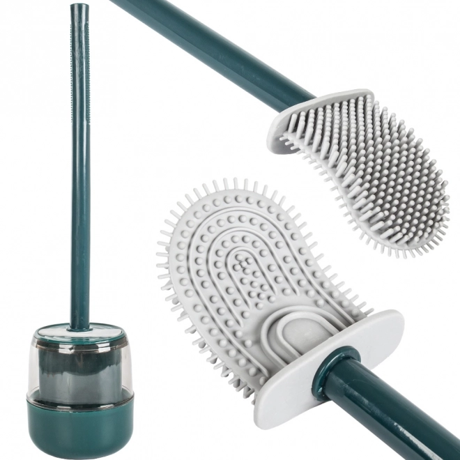 Brosse WC en silicone suspendue