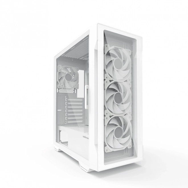 Boîtier blanc Zalman I3 Neo TG Mid Tower RGB