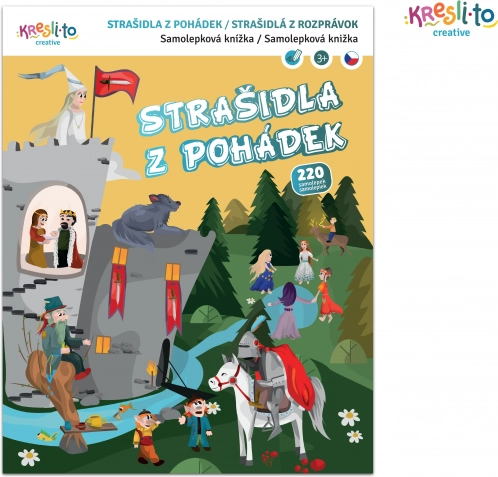 Monstres de contes – livre d’autocollants