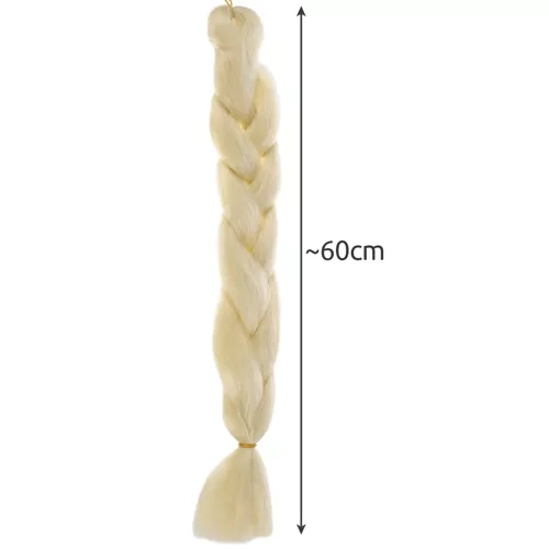 Cheveux synthétiques tresses blondes Soulima 23556