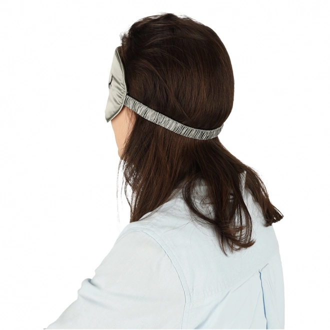 Masque de sommeil avec étui gris