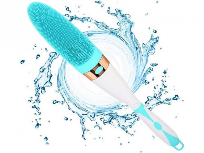 Brosse de massage corporelle en silicone pour le bain