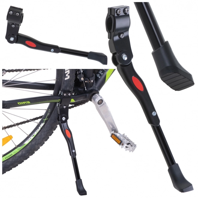 Support arrière réglable pour vélo avec repose-pied