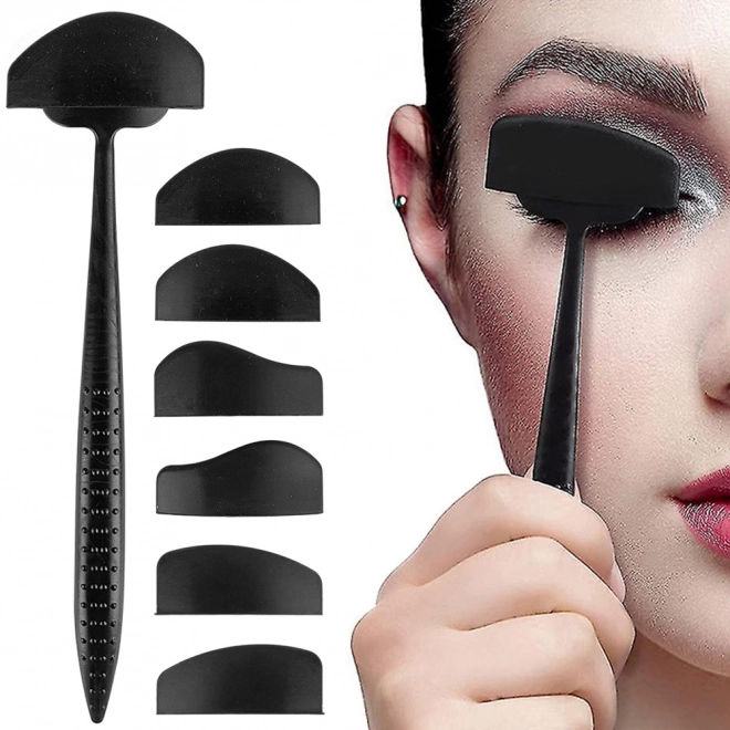 Ensemble de pochoirs en silicone pour eyeliner