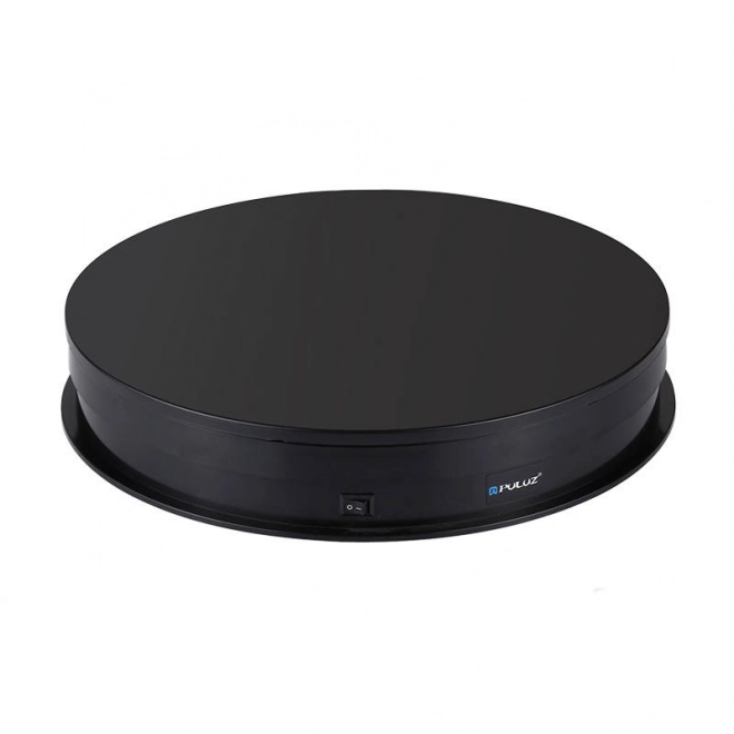 Plateau tournant électrique Puluz avec écran 30 cm USB noir