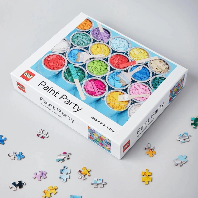Chronicle Books puzzle LEGO fête des peintres 1000 pièces