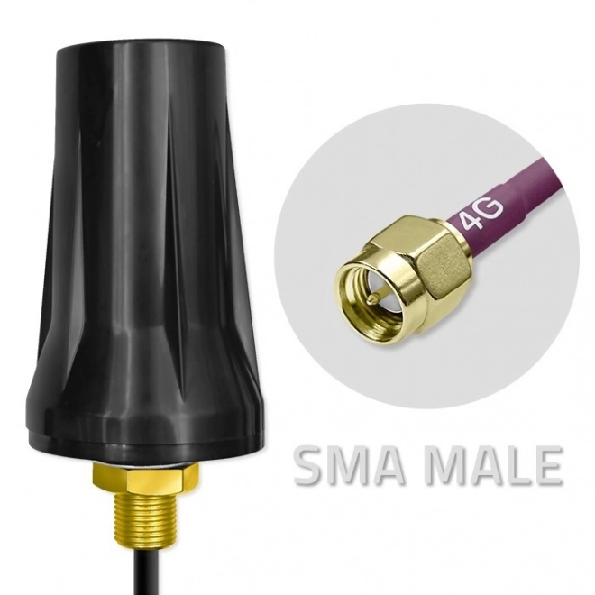 Antenne 4G LTE Dual 7dBi pour utilisation extérieure