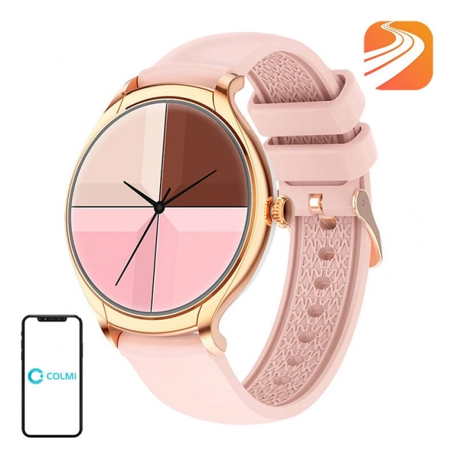 Montre connectée Colmi L10 dorée