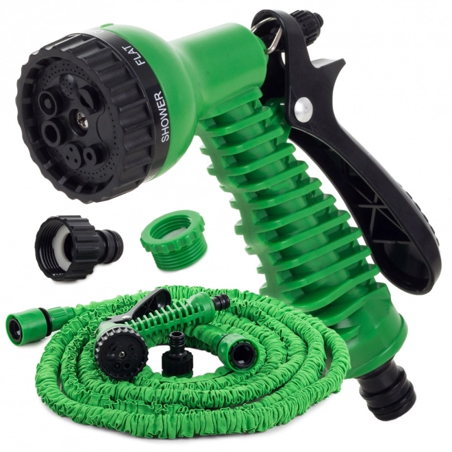 15m tuyau d'arrosage avec pistolet extensible DURABLE – Vert