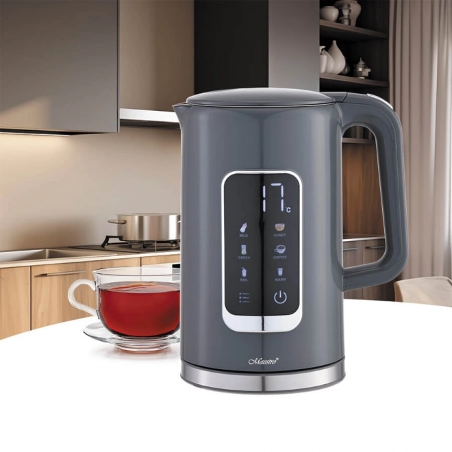 Bouilloire électrique avec température réglable 1,7l 2200W