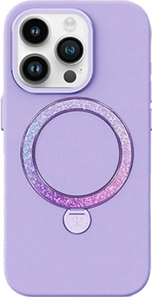 Coque Joyroom Dancing Circle pour iPhone 14 Pro violet