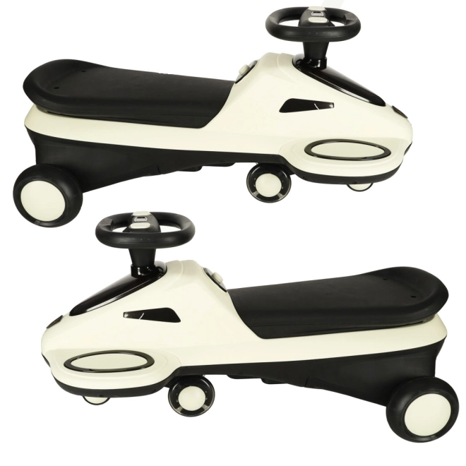 Draisienne pour enfants avec roues lumineuses et musique – Blanc