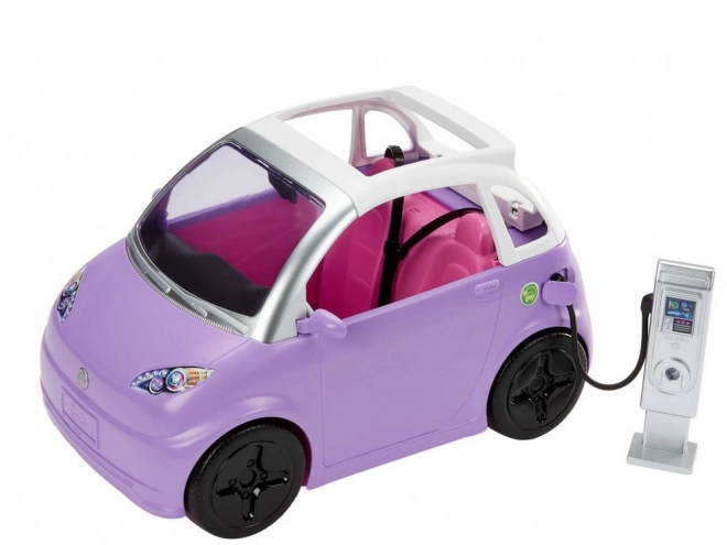 Cabriolet pour Barbie avec station électrique