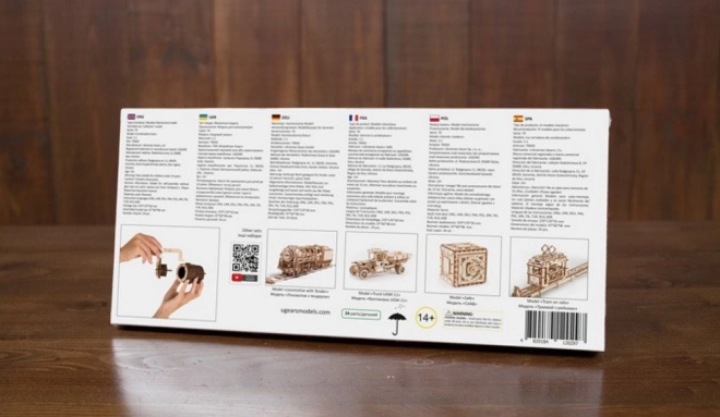 Ugears puzzle 3D - Serrure à chiffres 34 pièces