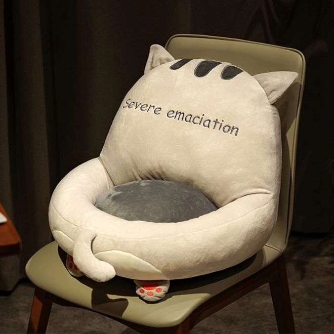 Coussin de chaise chat - 46x46 cm