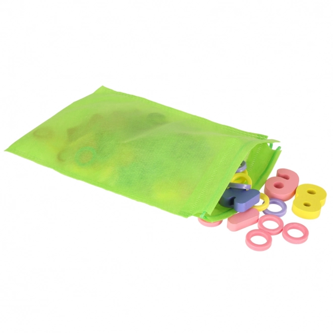 Jeu de construction éducatif en bois 2 en 1 avec abaque Montessori