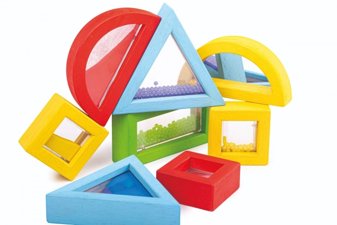 Bigjigs Toys Formes colorées sensorielles arc-en-ciel