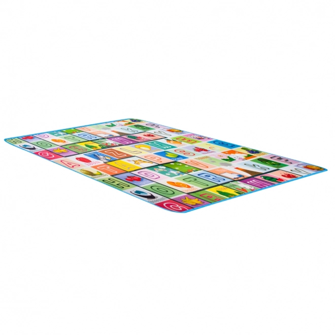 Tapis de jeu en mousse éducatif double face 180x120 cm
