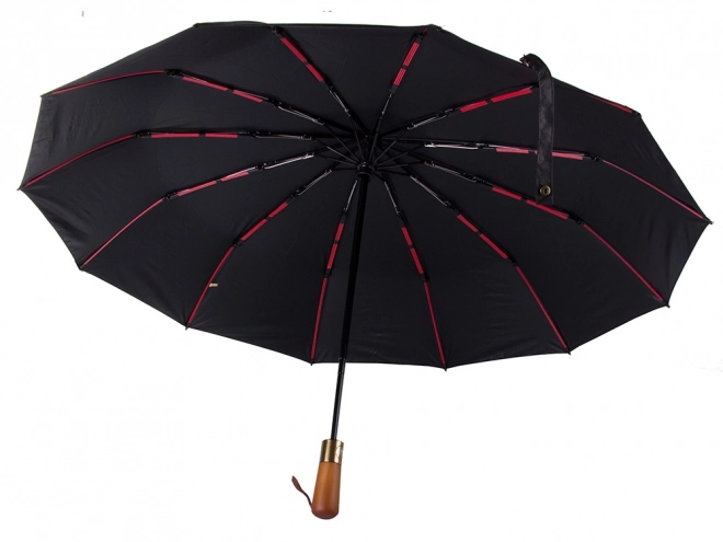 Parapluie pliant élégant noir
