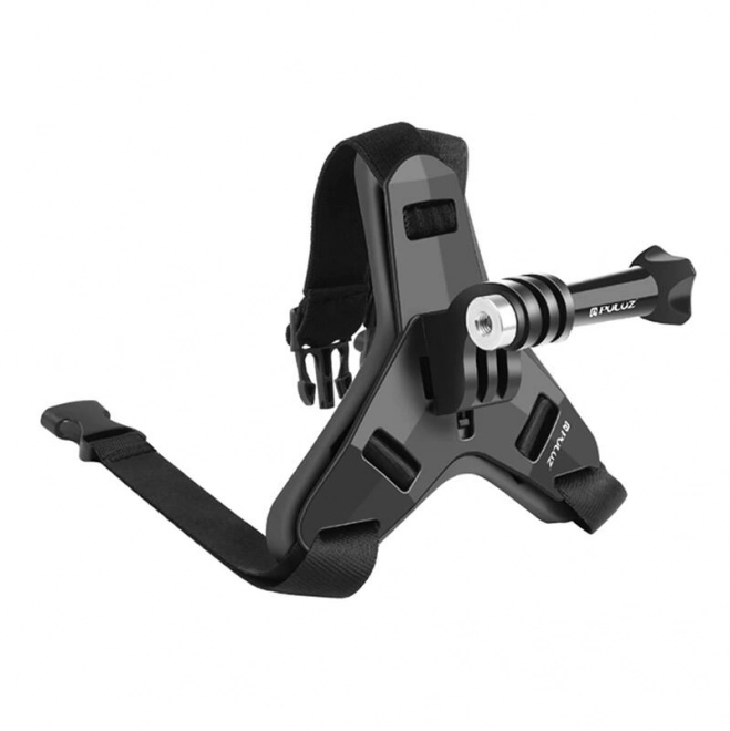 Support PULUZ pour sangle de menton de casque de moto pour caméras d'action
