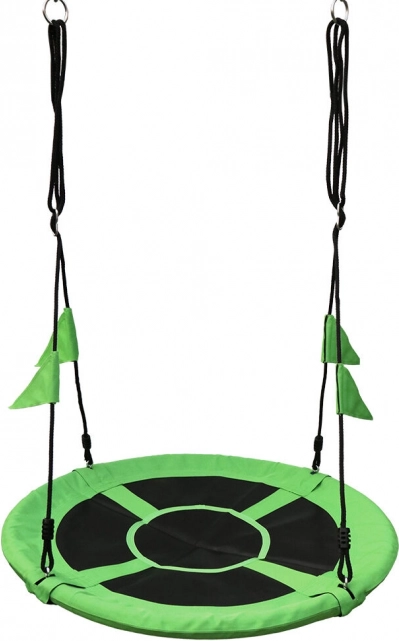 Balançoire nid de cigogne avec fanions 100 cm – 2Kids Toys, vert