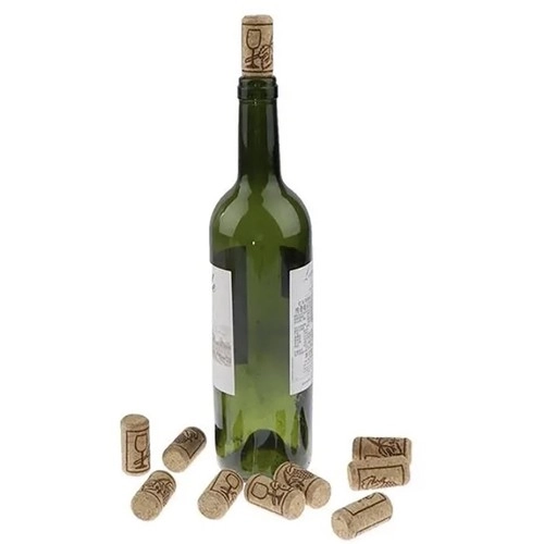 Bouchons pour bouteilles de vin - 100 pièces. Ruhhy 22876