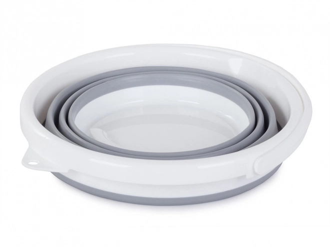 Seau en silicone avec couvercle pliable 5L