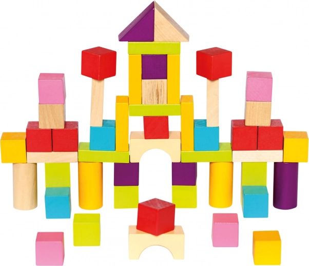 50 pièces multicolores pour des constructions sans fin