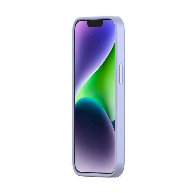 Étui Baseus Liquid Silica Gel pour iPhone 14 Plus lavande