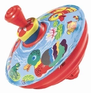 Toupie Lena avec motifs de canetons – Loup avec des canards