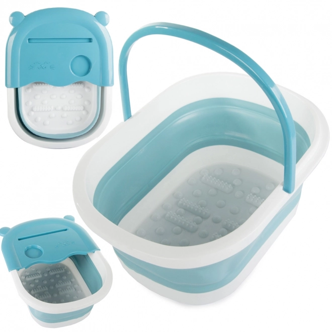 Bassin pliable pour massage des pieds