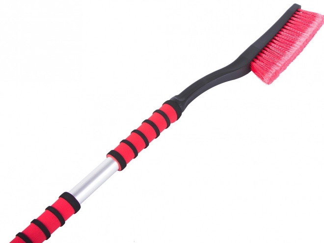 Grattoir télescopique avec brosse et poignée ergonomique 2 en 1