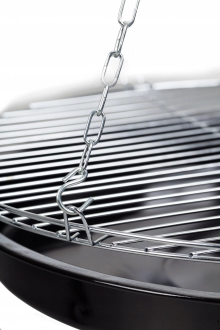 Gril de jardin Gril de cheminée de jardin avec grille sur trépied