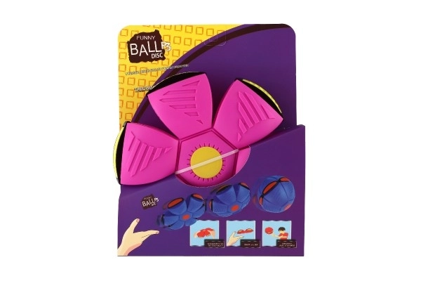 Balle plate transformable