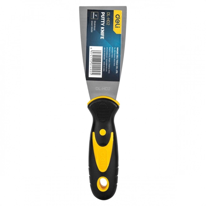 Spatule à mastic 2'' Deli Tools EDL-HD2 (jaune)