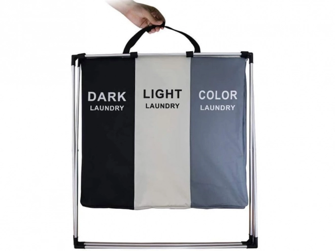 Organisateur pratique pour le linge avec séparation triple