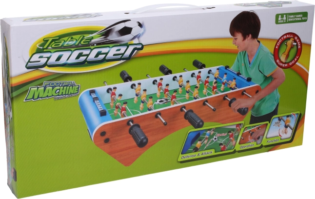 Baby-foot de table pour enfants 50 × 25 × 13 cm