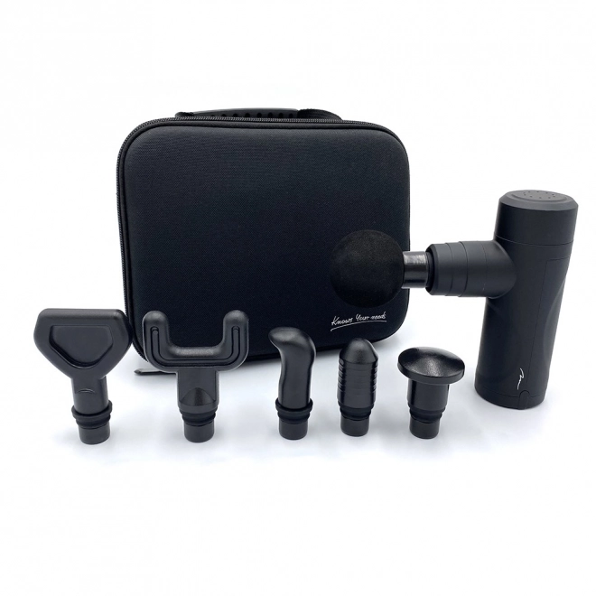 Pistolet de massage manuel avec 6 accessoires de massage