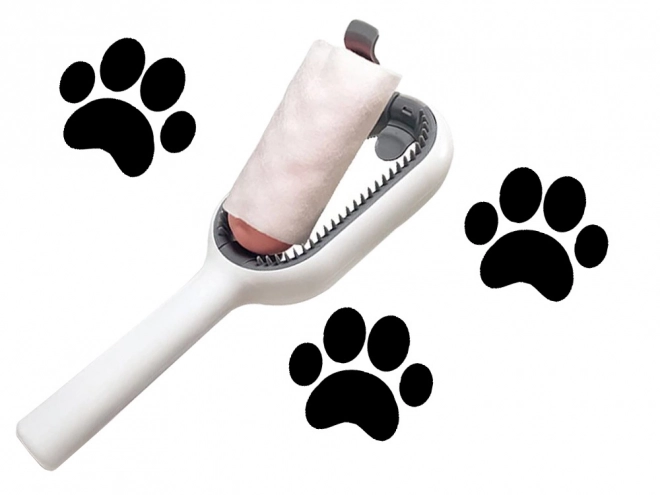Peigne en silicone 3-en-1 pour animaux de compagnie