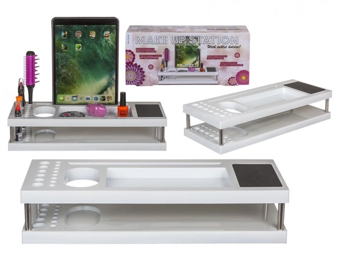 Support de maquillage avec porte-tablette