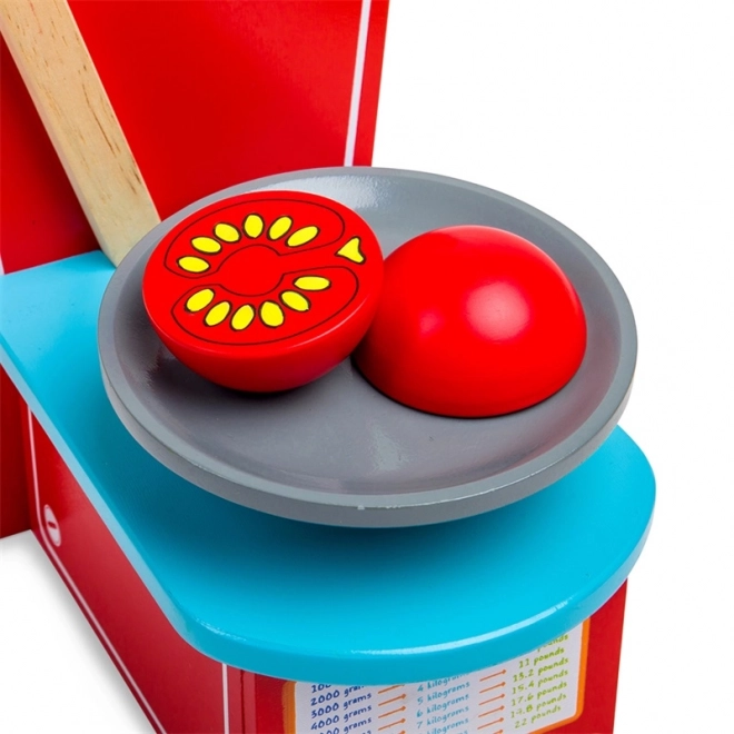 Tomate en bois moitié de Bigjigs Toys