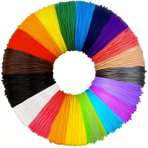 Filaments 3D PLA - 20 pcs. x 20m Kruzzel 19876