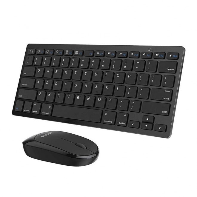 Ensemble clavier et souris sans fil Omoton noir