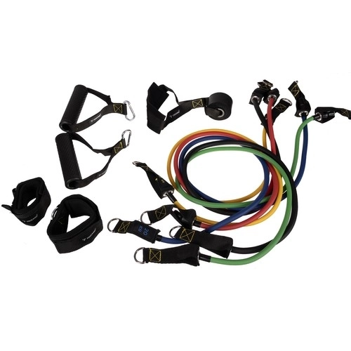 Ensemble d'exercices en caoutchouc + accessoires Trizand 22716