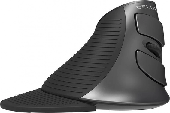 Souris verticale sans fil Delux pour une utilisation ergonomique