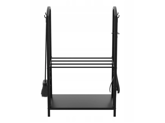 Support pour bois de chauffage avec accessoires